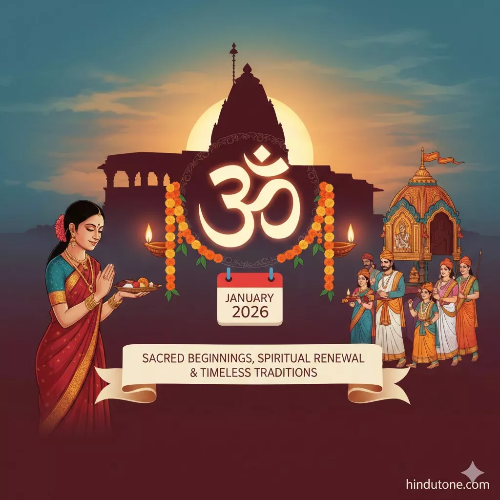 Hindu Festivals in January 2026: Sacred Beginnings, Spiritual Renewal & Timeless Traditions — Festivals