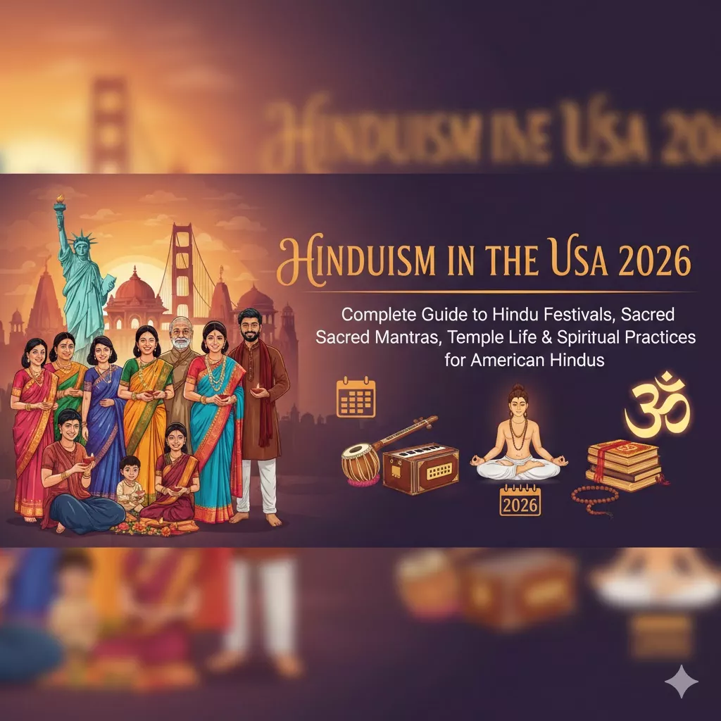 Hinduism in the USA 2026: Complete Guide to Hindu Festivals, Sacred Mantras, Temple Life & Spiritual Practices for American Hindus — Festivals