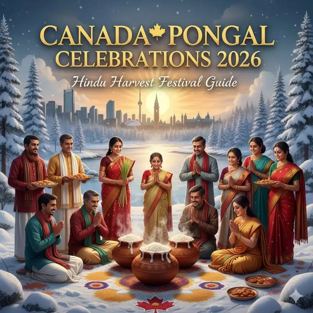 Canada Pongal Celebrations 2026: Hindu Harvest Festival Guide — Festivals