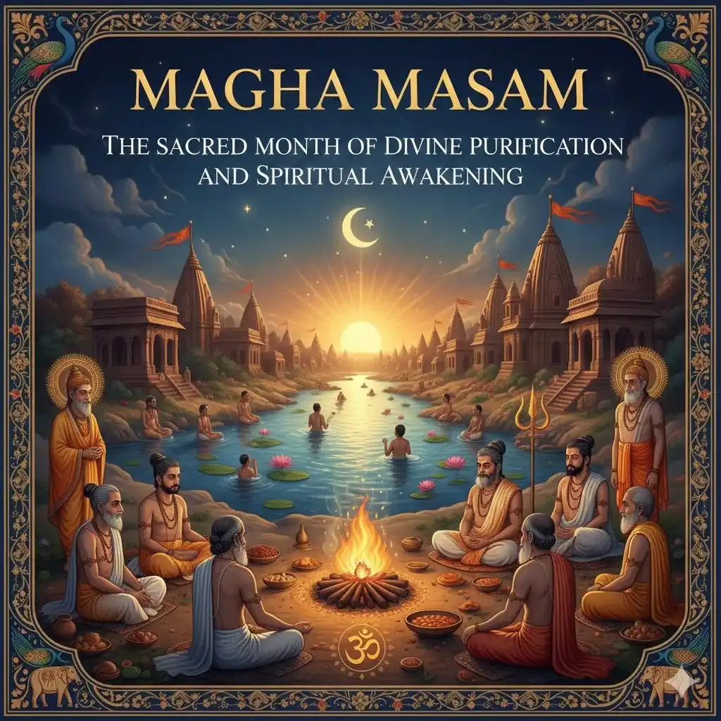 Magha Masam: The Sacred Month of Divine Purification and Spiritual Awakening  — Festivals