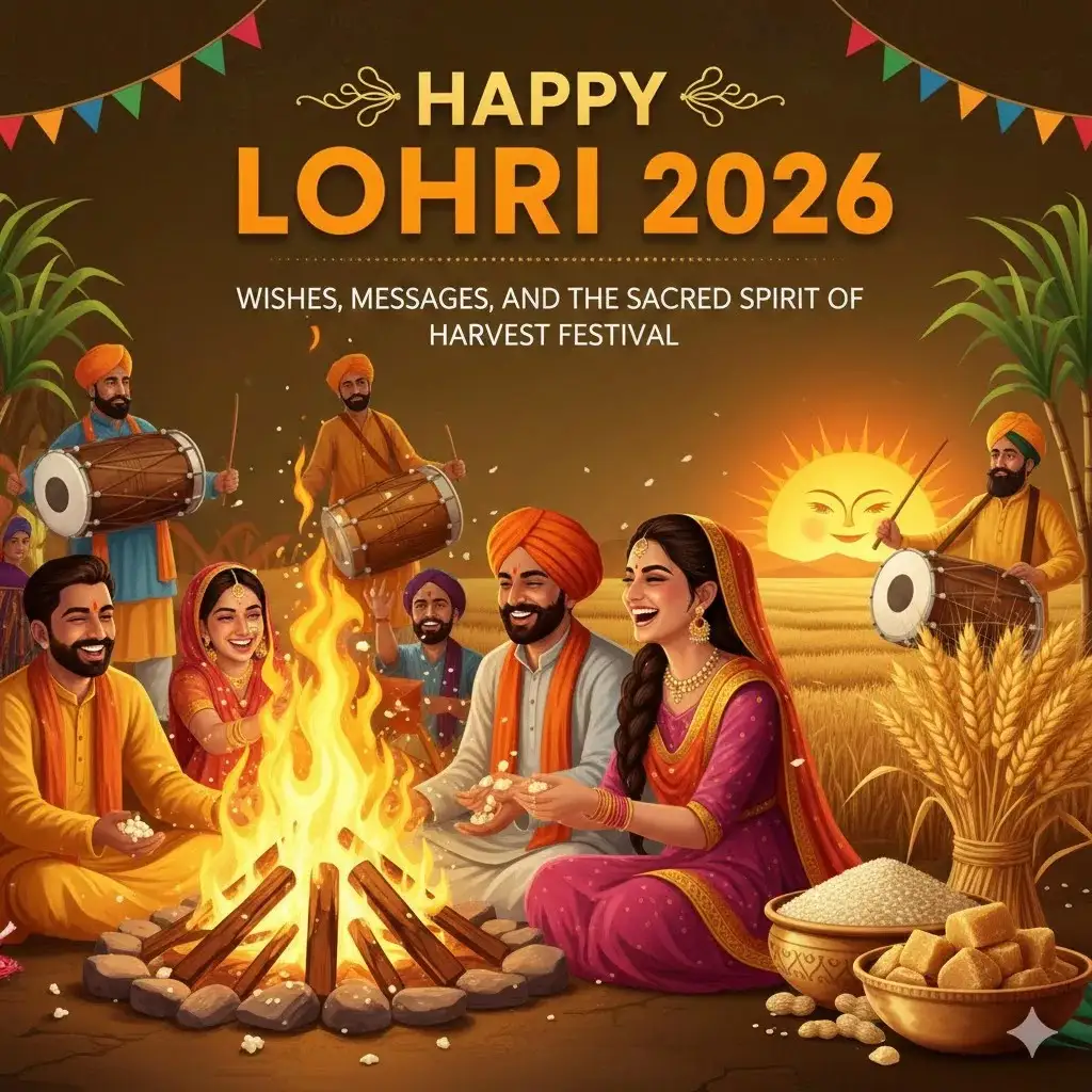 Happy Lohri 2026: Wishes, Messages, and the Sacred Spirit of Harvest Festival — Festivals