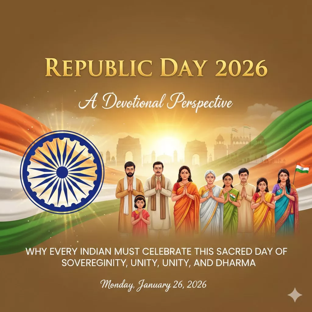 Republic Day 2026: Why Every Indian Must Celebrate This Sacred Day of Sovereignty, Unity, and Dharma – A Devotional Perspective — News