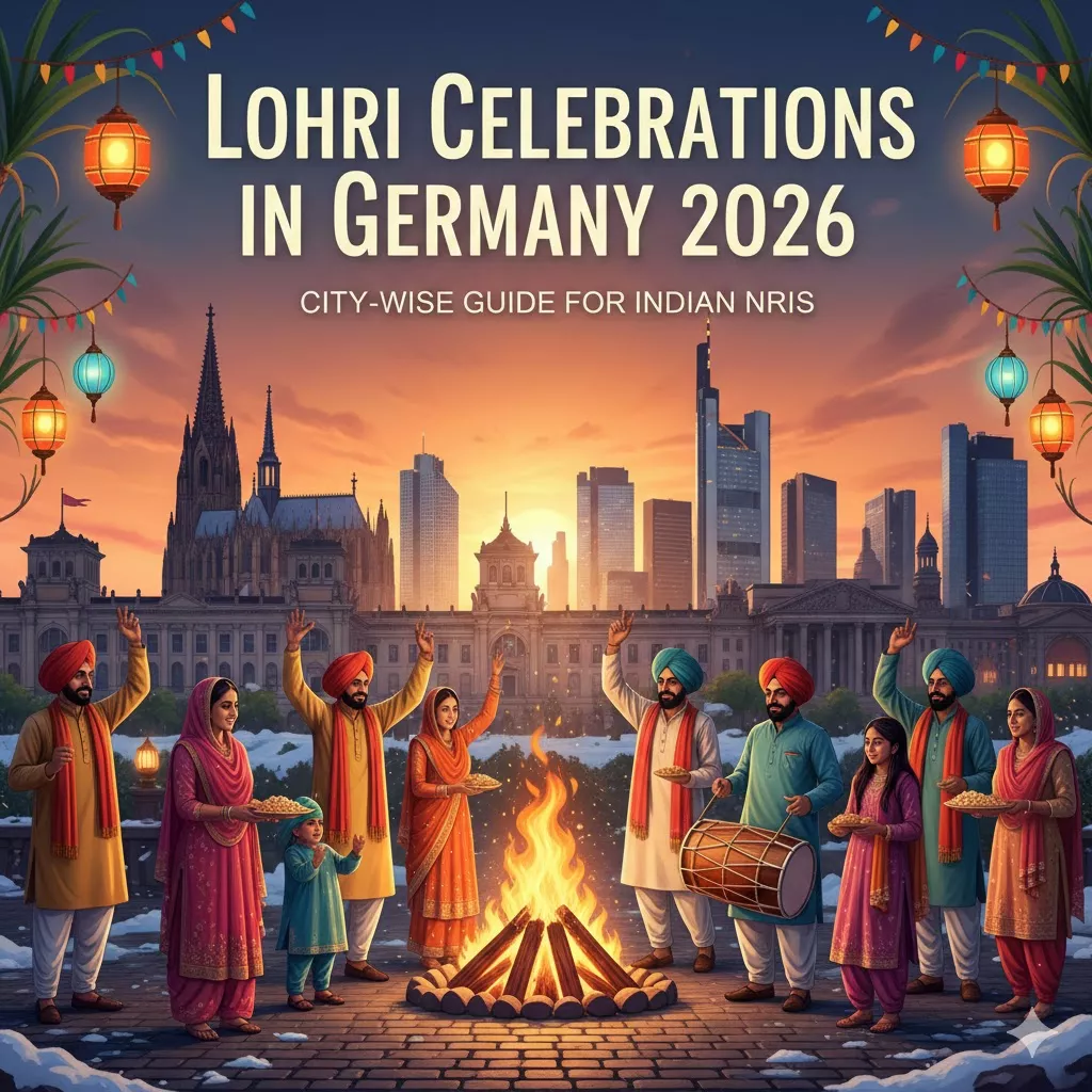 Lohri Celebrations in Germany 2026: City-Wise Guide for Indian NRIs — Festivals