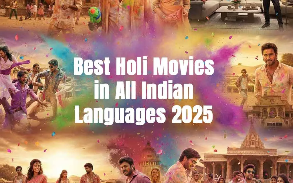 Best Holi Movies in All Indian Languages 2025 | Hindi, Telugu, Tamil, Bengali, Marathi, Kannada, Odia & More | HinduTone.com — Holi 2026