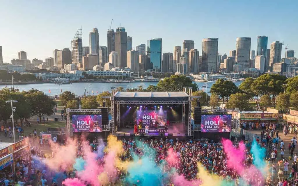 Holi 2026 Events in Australia: Top Celebrations, Dates, Locations & Guide for Hindus Down Under | www.hindutone.com — Holi 2026