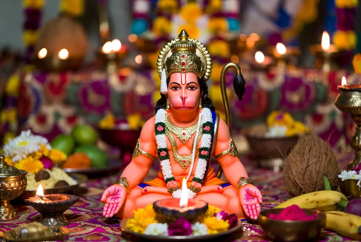 Hanuman Jayanti 2026 April 2: NRI Puja Guide & Blessings — Festivals