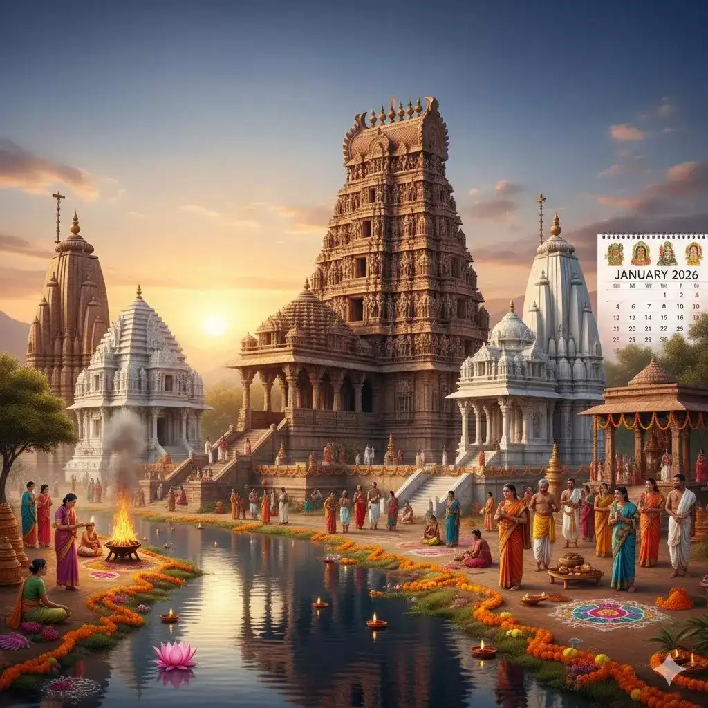 January 2026 Hindu Temples & Festivals: Complete Guide — Temples