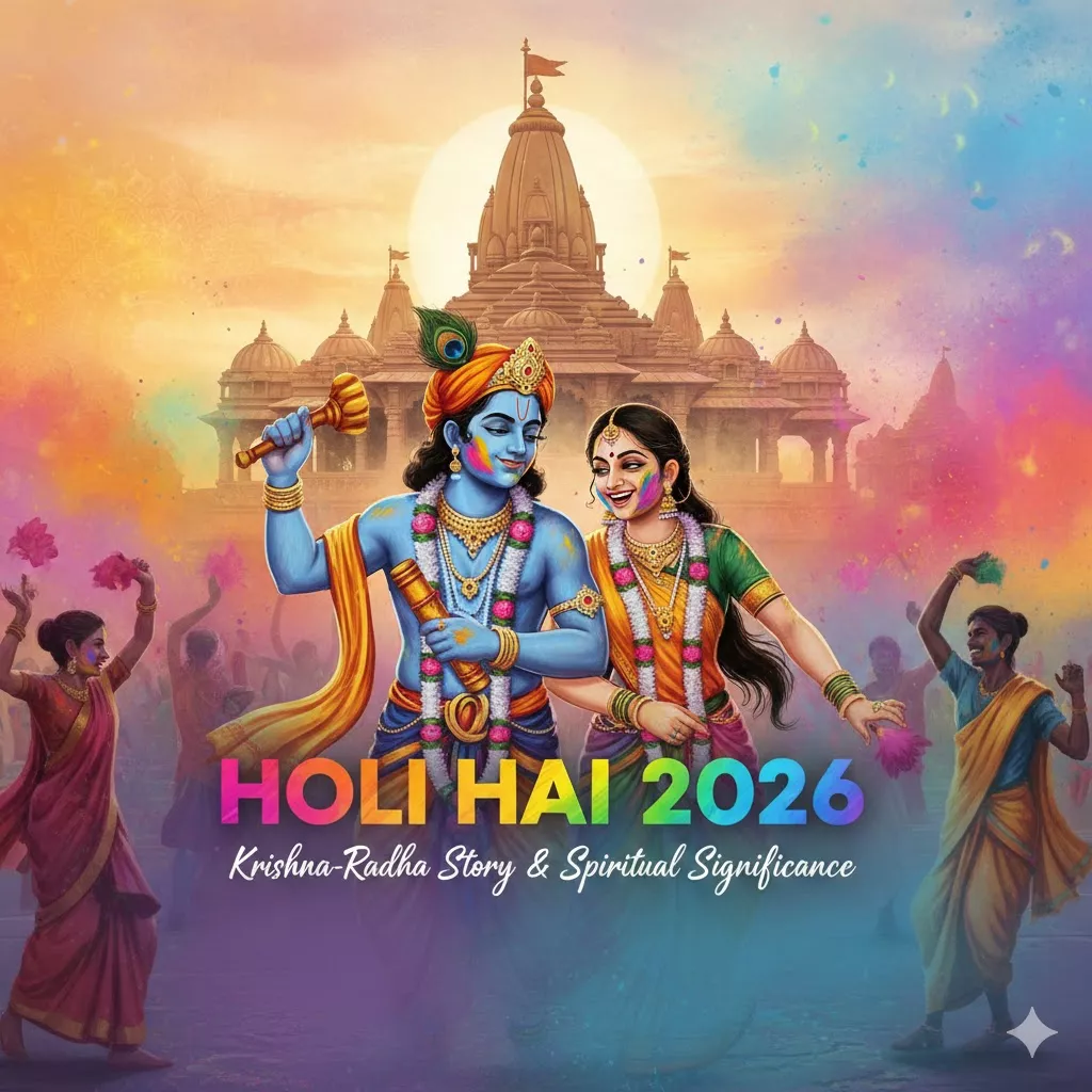 Holi Hai 2026: Krishna-Radha Story & Spiritual Significance — Holi 2026