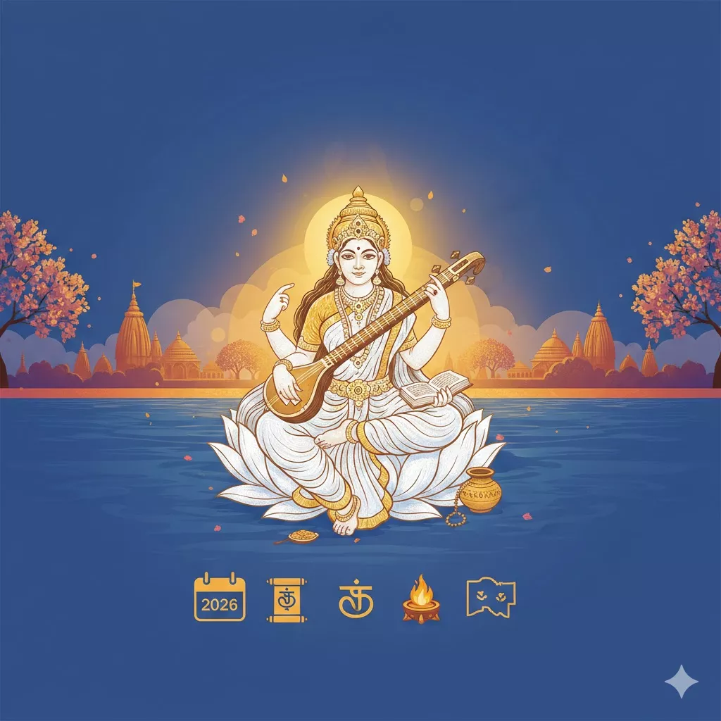 How to Pray Goddess Saraswati Devi in 2026: Mantras, Poojas, Important Dates, Temples & Rituals — Pooja, Slokas and Mantras