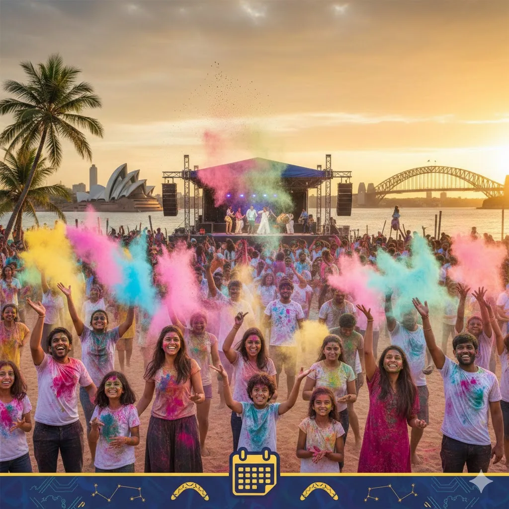 Holi 2026 in Australia: Date, Events & Celebrations — Holi 2026