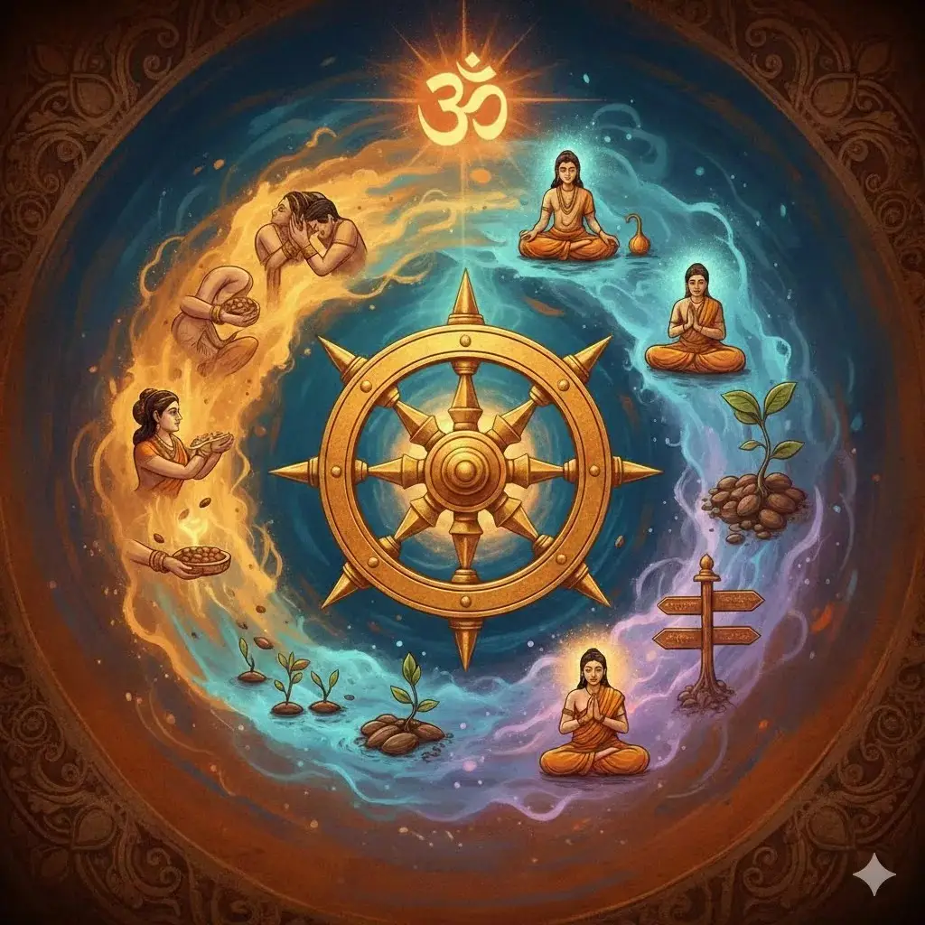Hindu Beliefs on Karma – Meaning, Types & Spiritual Significance | HinduTone — Spirituality