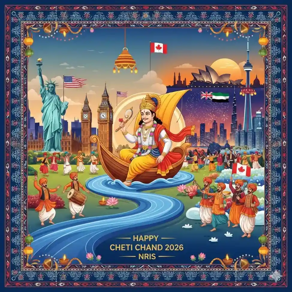 Cheti Chand 2026 for NRIs – USA, UK, Canada, Australia & UAE Celebrations Guide — Festivals