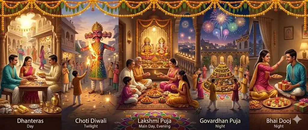 Diwali 2026 Celebrations and Rituals in India — Festivals