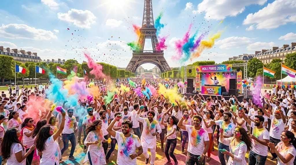 Holi 2026 Celebrations in Paris – Dates, Venues and Community Events — Festivals