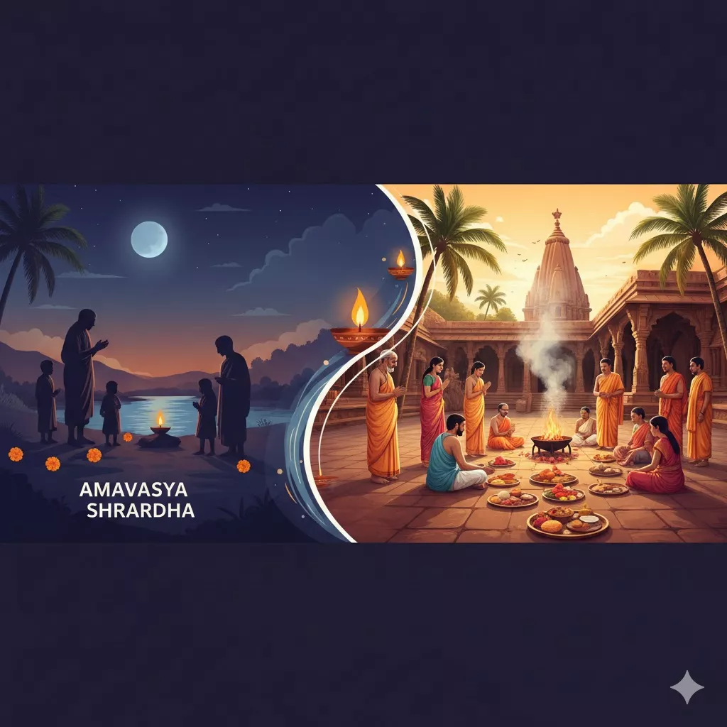 Amavasya Shraddha vs Pitru Paksha – Ultimate Ancestor Ritual Guide — Hindutone
