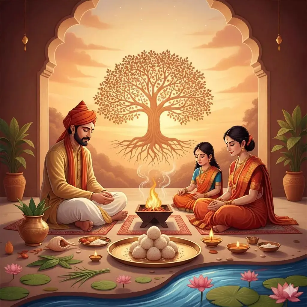 Pitru Paksha 2026 Spiritual Guide – Perform Shraddha & Pinda Daan at Home — Hindutone