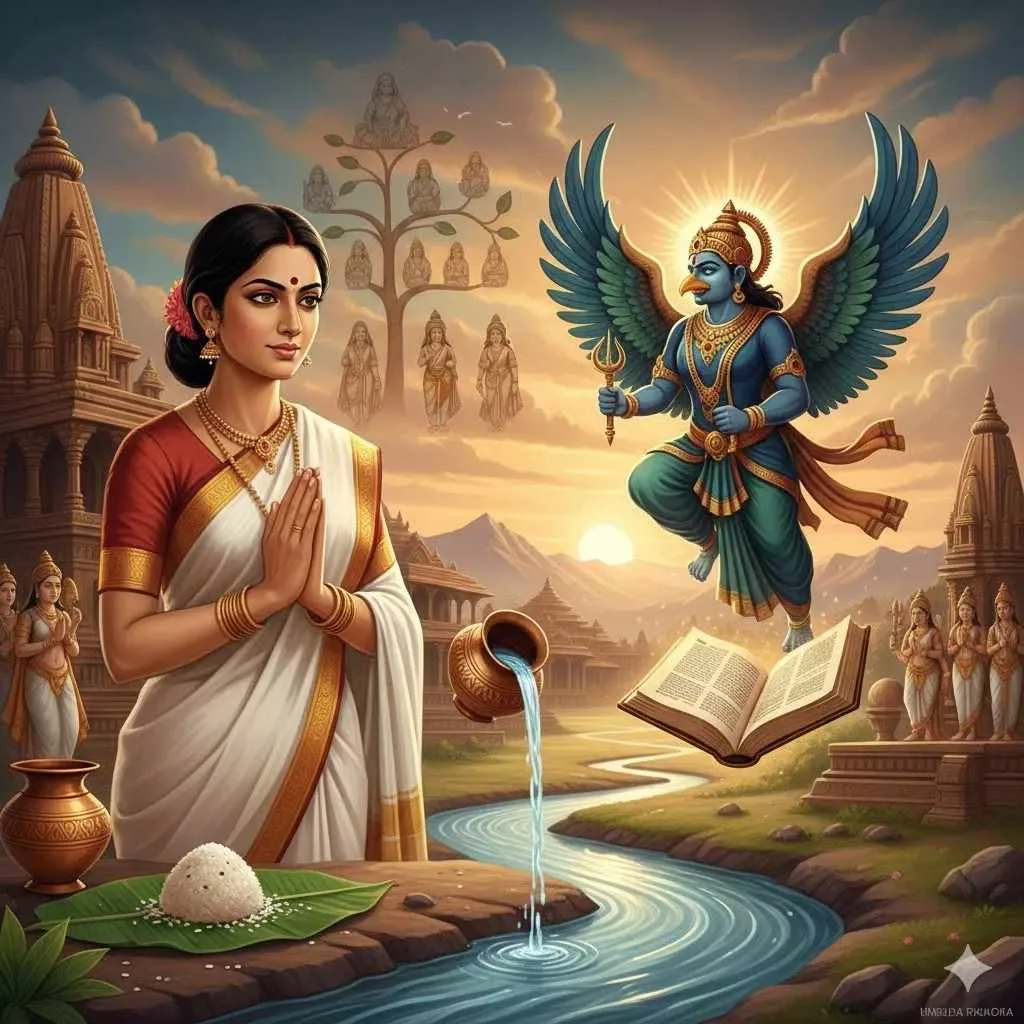 Shraddha Karma for Daughters – Garuda Purana Validation & Guide — Hindutone