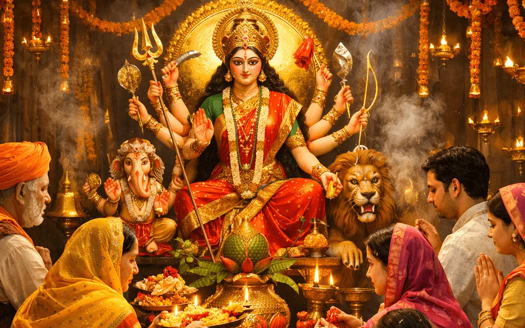 Chaitra Navratri 2026 Dates, Day-Wise Puja Vidhi, Mantras, Colors, Fasting Rules & Complete Devotional Guide to Celebrate Maa Durga at Home | Hindutone — Festivals