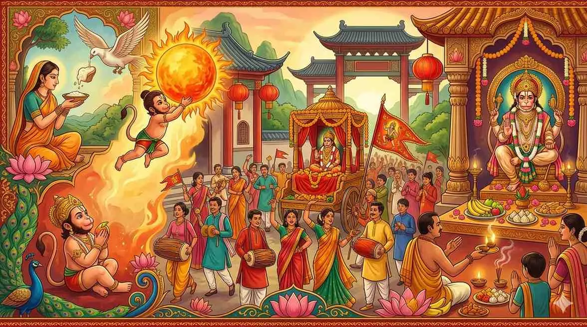 Hanuman Jayanti 2026 in China: Date, Timings, Complete Birth Story, Puja Vidhi & Hindu Community Celebrations — Festivals