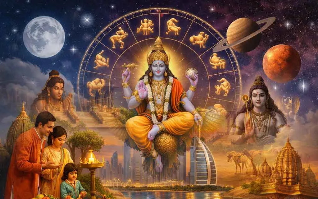 Parabhava Nama Samvatsara 2026 Horoscope: Zodiac-Wise Predictions, Remedies & Tips for UAE Hindus – Moon Sign Vedic Astrology Guide — Astrology