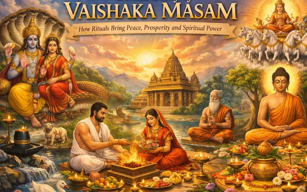 Divine Story of Vaishaka Masam: How Rituals Bring Peace, Prosperity, and Spiritual Power — Spirituality