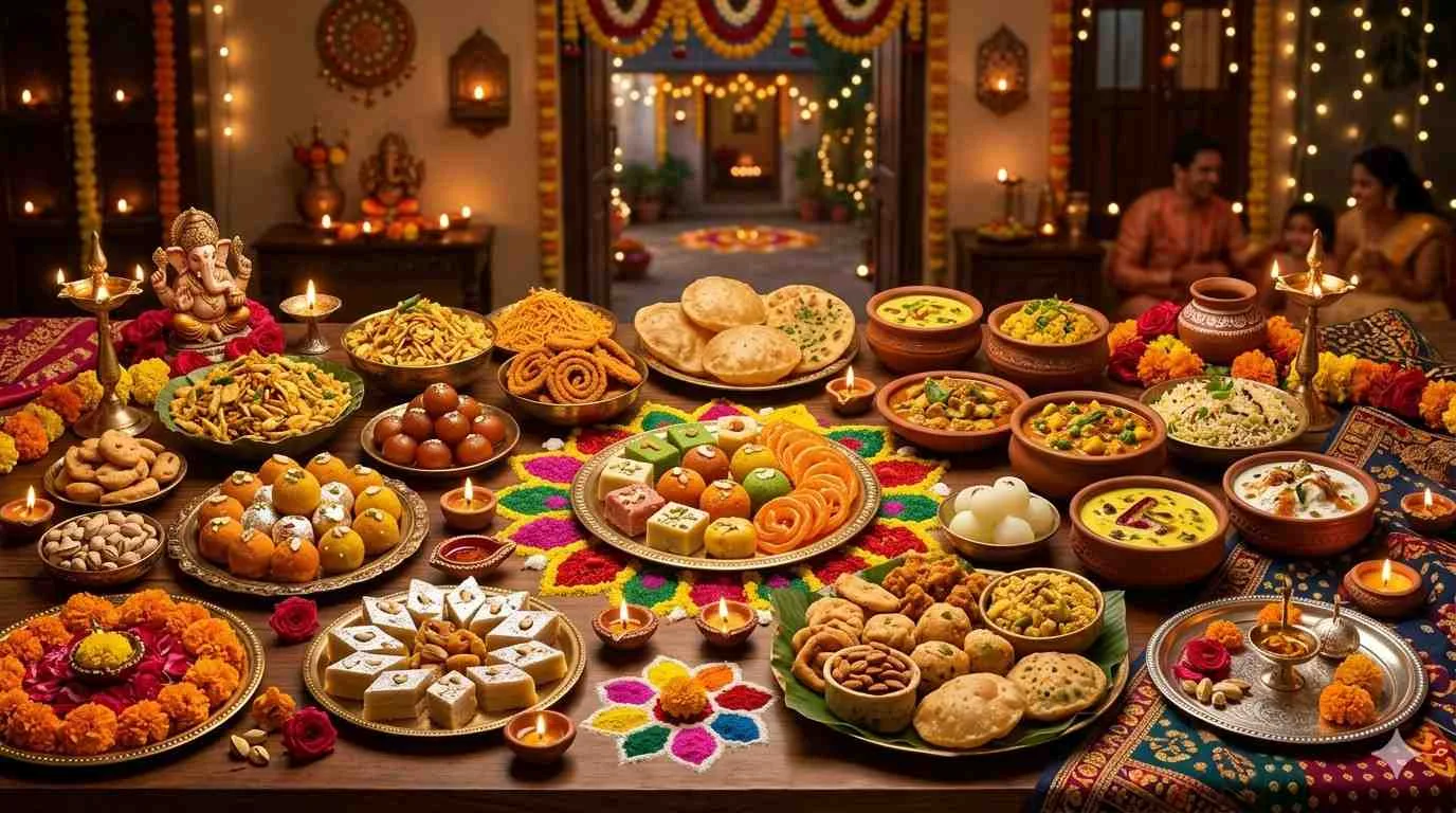 Diwali 2026 Recipes — 35+ Traditional Sweets, Snacks & Festive Dishes — Diwali 2026