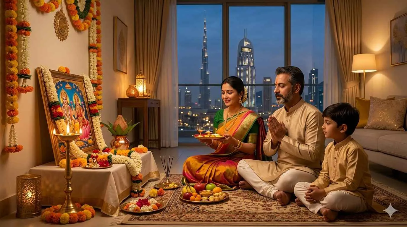 How to Celebrate Akshaya Tritiya at Home in 2026 – Simple Puja Guide for Hindus in UAE  — Akshaya Tritiya