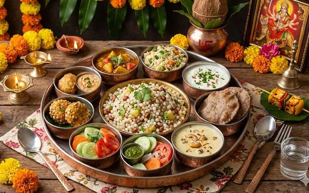 Navratri Special Vrat Recipes 2026 — 30+ Fasting Meal Ideas for 9 Sacred Nights — Recipes