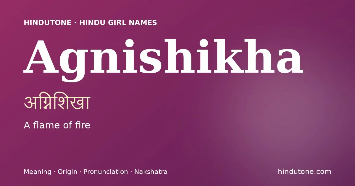 Agnishikha