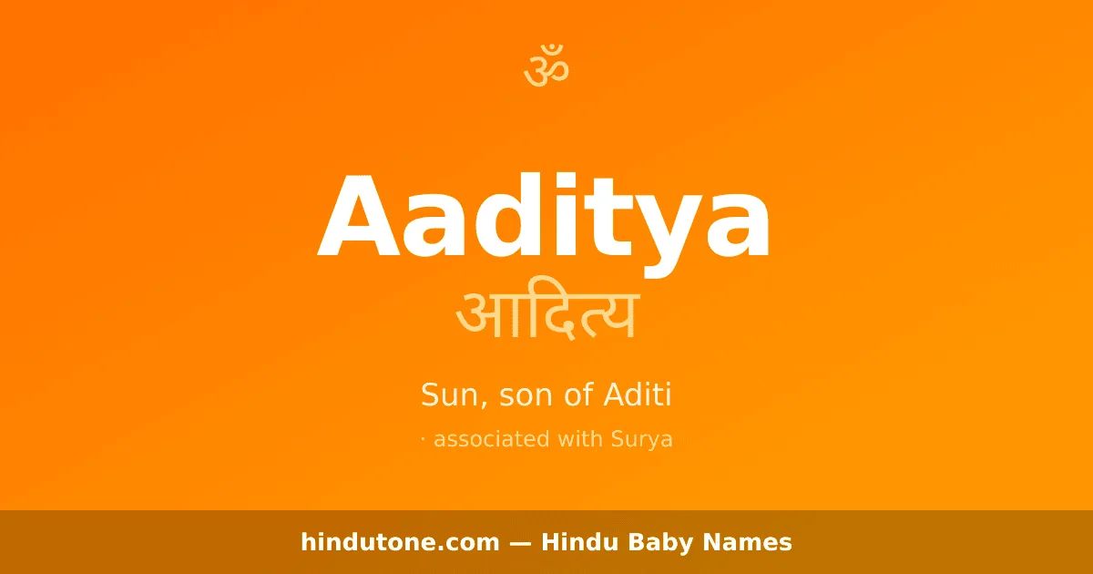 Debashish — Hindu Boy Names with D