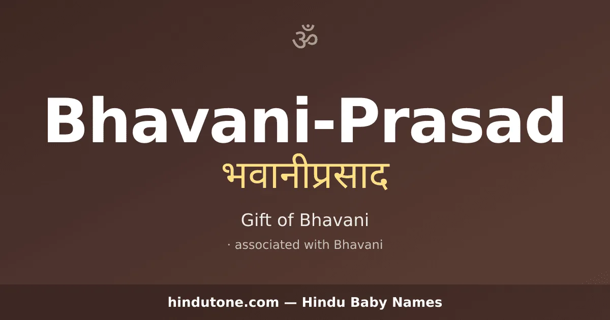 Bhavani-Prasad
