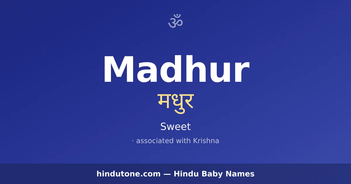 Madhur