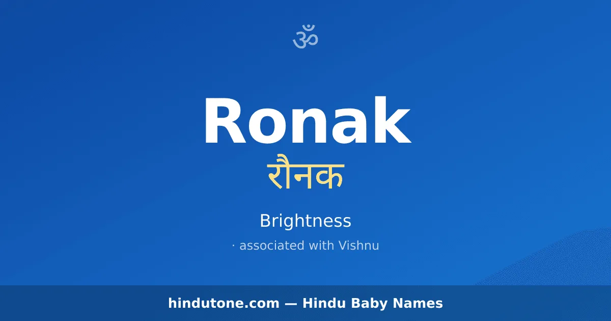Ronak