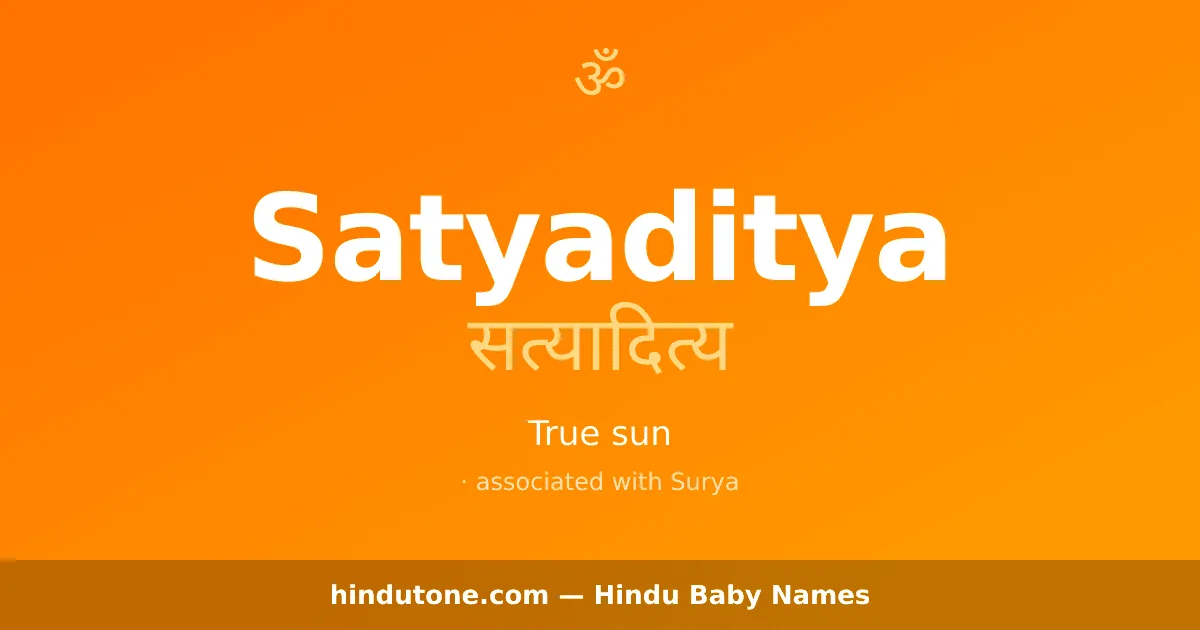 Satyaditya