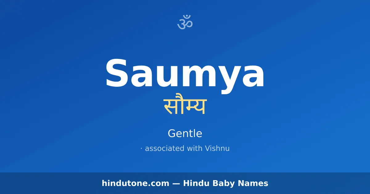 Saumya