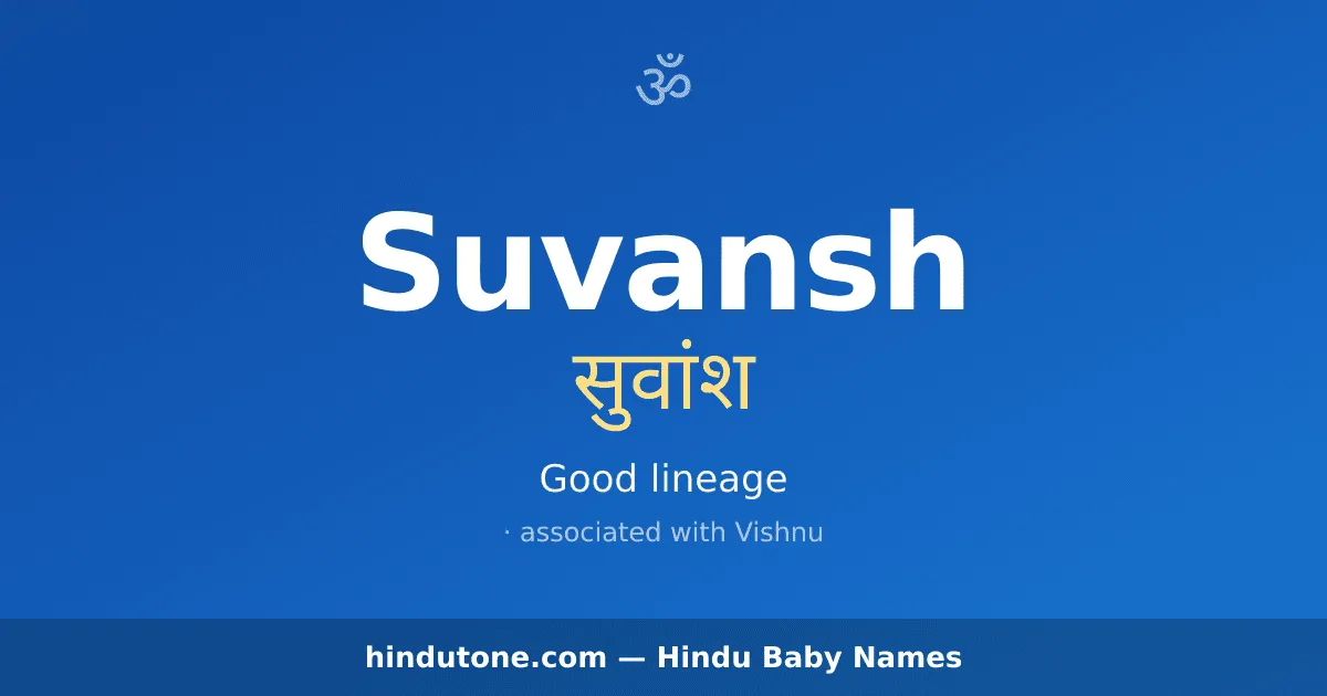 Suvansh