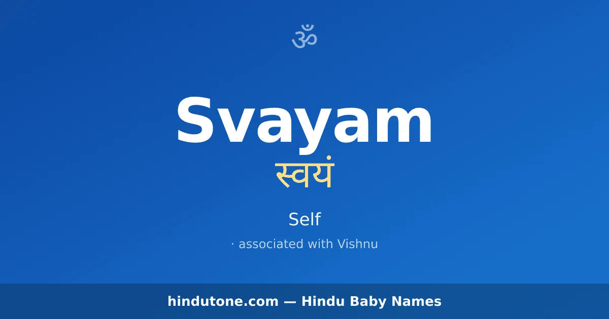 Svayam