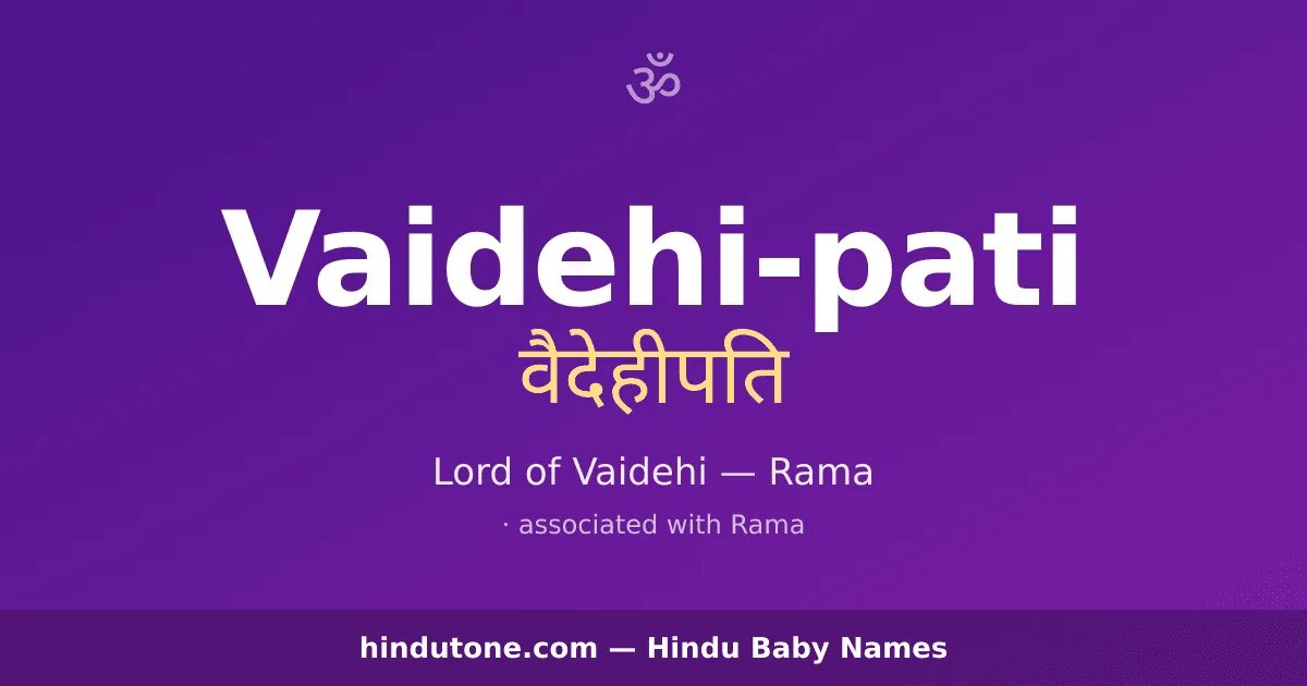 Vaidehi-pati