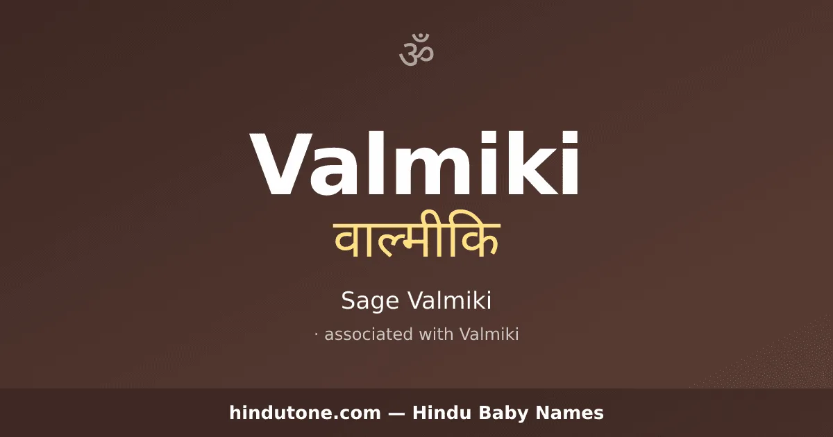 Valmiki