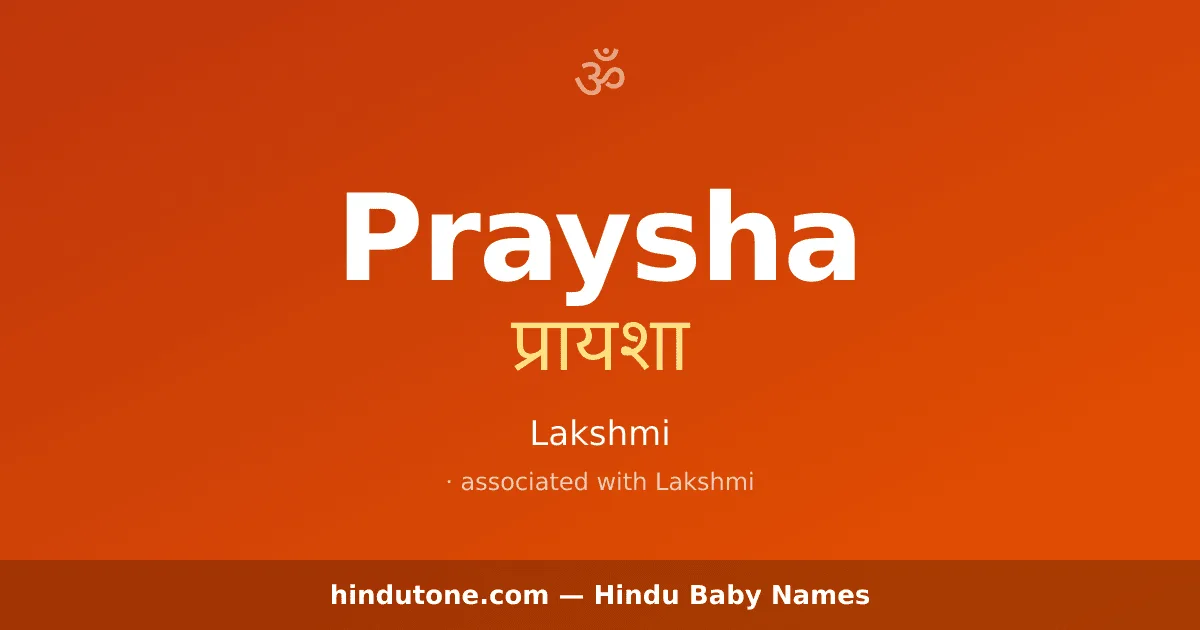 Praysha