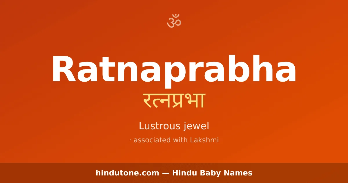 Ratnaprabha