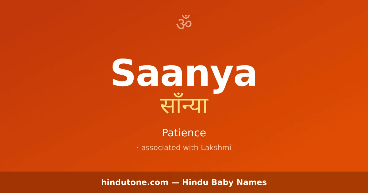 Saanya