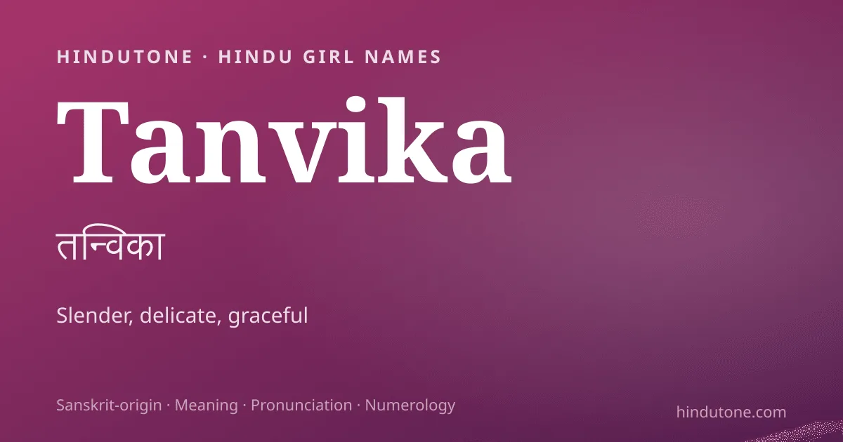 Tanvika