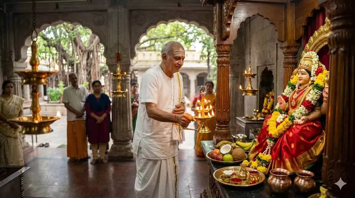 Pujari / Pandit Job 2026 — Santhoshi Matha Temple, Trimulgherry, Secunderabad (₹10,000–₹15,000/month) — Temple Jobs